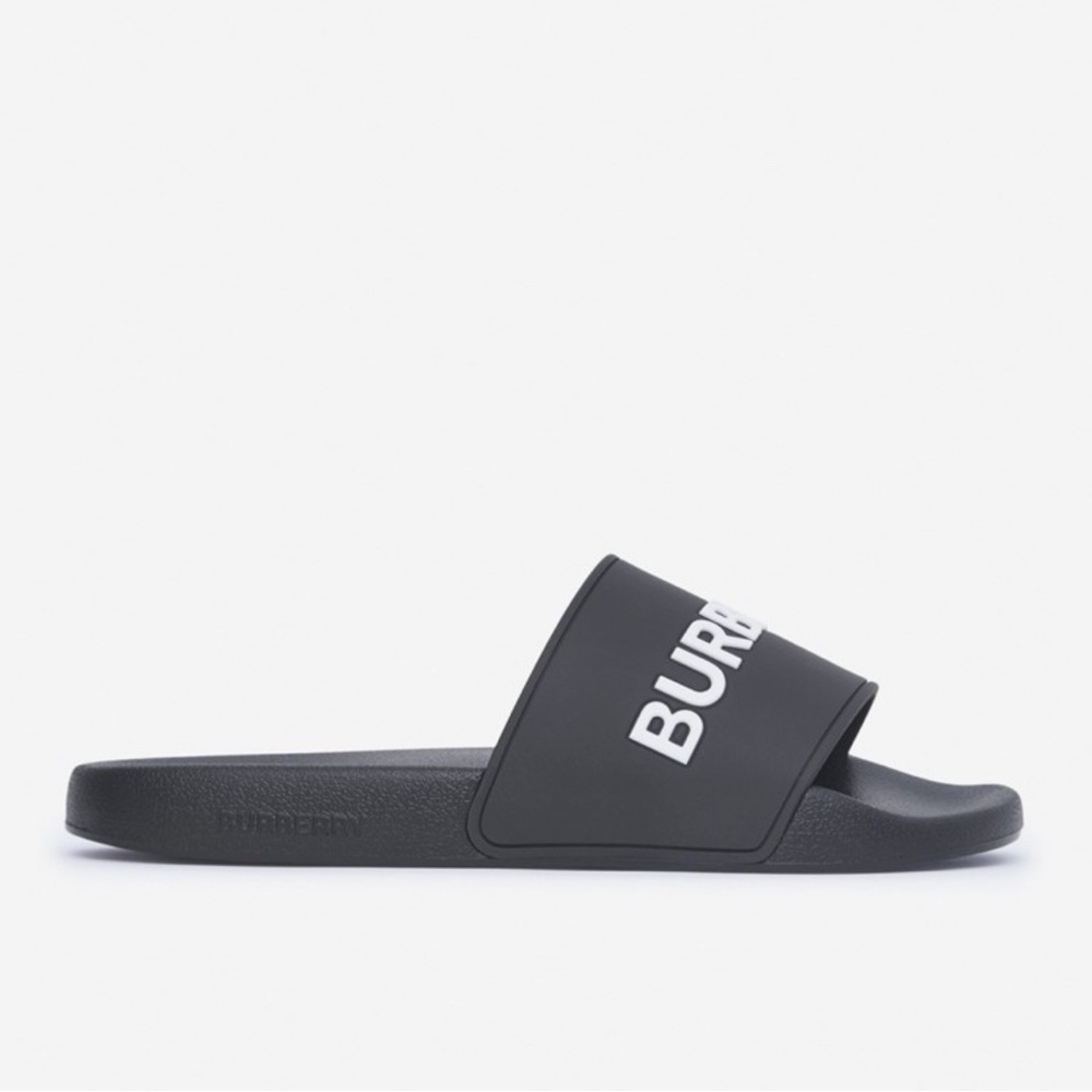 Burberry Black Slides